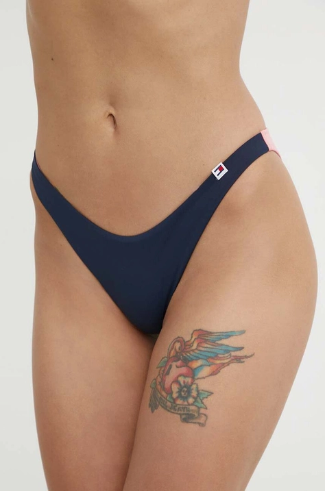 Tommy Jeans chiloti de baie culoarea albastru marin, UW0UW05355