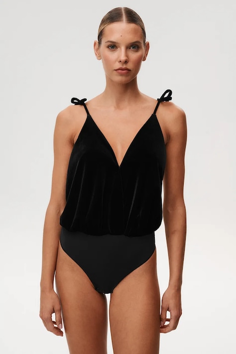 Undress Code body Once In a Blue Moon fekete, sima