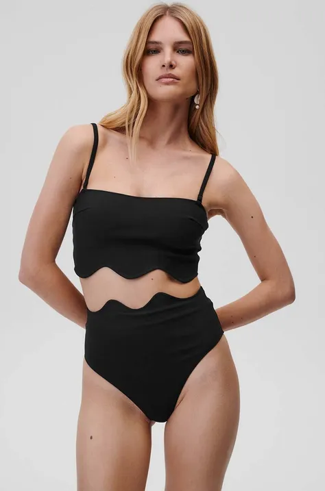 Undress Code biustonosz kąpielowy Chic kolor czarny miękka miseczka