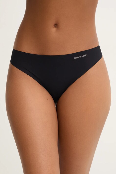 Calvin Klein Underwear tanga culoarea maro