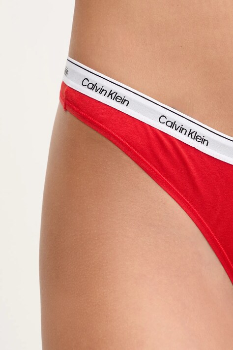 Calvin Klein Underwear stringi kolor czerwony 000QD5043E