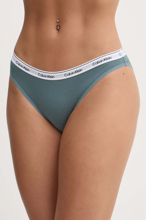 Труси Calvin Klein Underwear колір зелений 000QD5044E