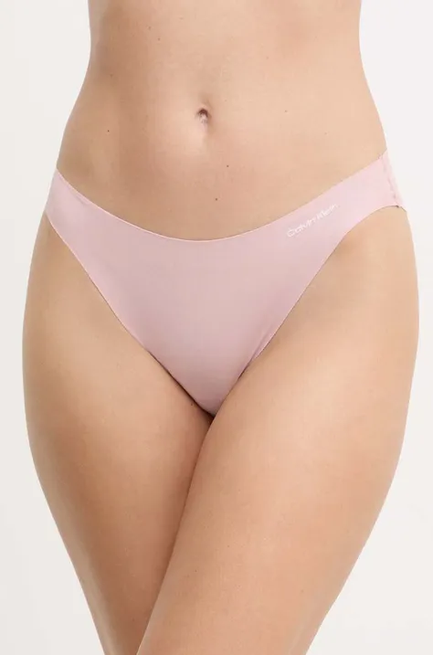 Σλιπ Calvin Klein Underwear χρώμα: ροζ, 000QD5104E