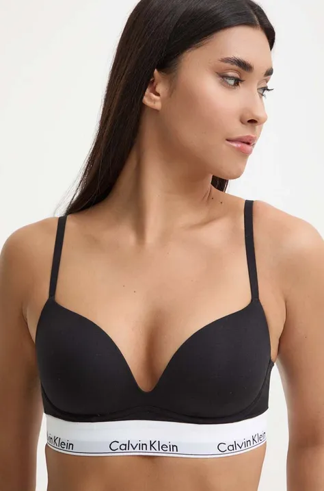 Podprsenka Calvin Klein Underwear čierna farba,jednofarebná,000QF7623E