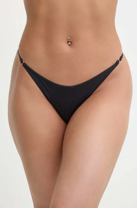 Calvin Klein Underwear tanga culoarea negru, 000QF7323E