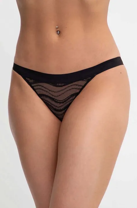 Трусы Calvin Klein Underwear цвет чёрный прозрачное 000QF7720E