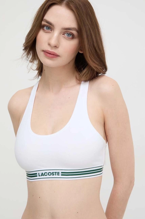 Lacoste sutien culoarea alb