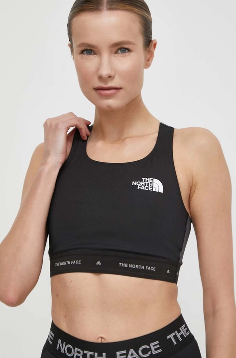 The North Face sutien sport Mountain Athletics culoarea negru, NF0A87B3W9O1