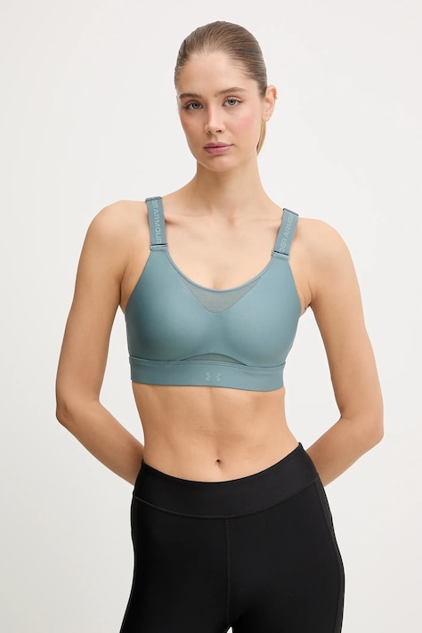 Under Armour sutien sport Infinity 2.0 High culoarea alb, uni, 1384112