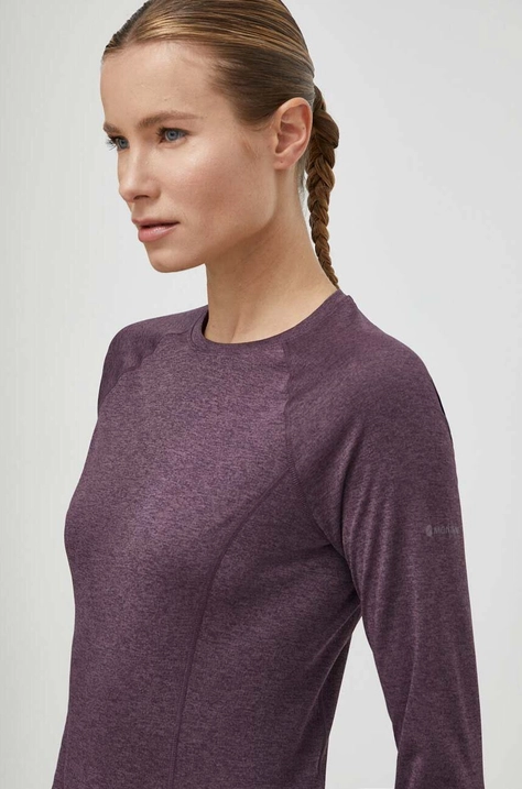 Montane longsleeve funcțional Dart culoarea violet, FDLST17