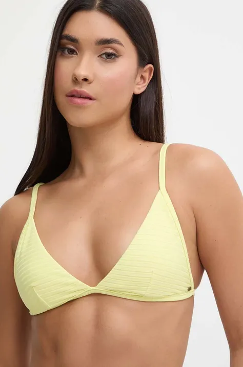 Bikini top Rip Curl χρώμα: κίτρινο