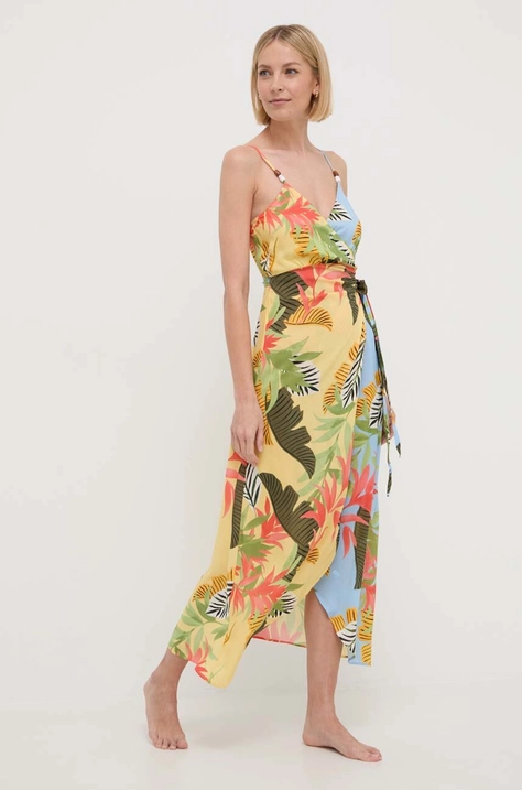 Desigual rochie de plaja TROPICAL LEAVE 24SWMW13