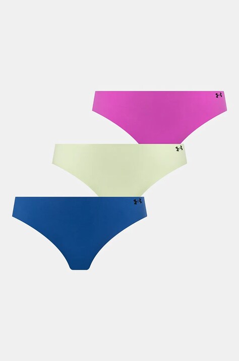 Under Armour stringi 3-pack kolor zielony