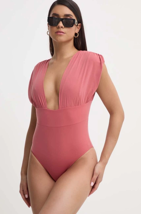 MAIO Paris costume da bagno intero colore rosa Monceau