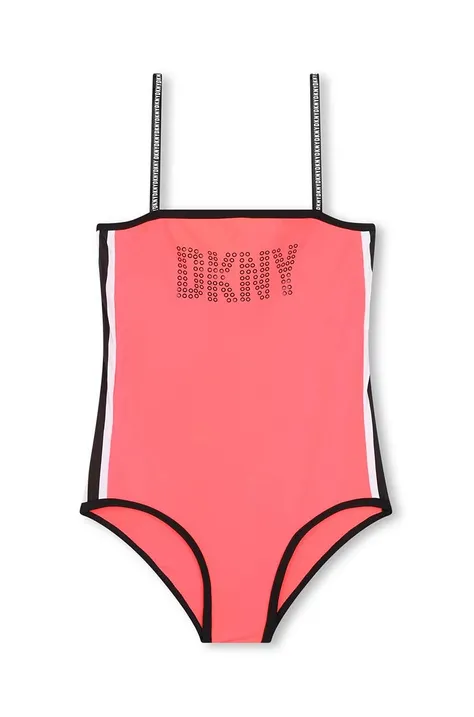 Dječji jednodijelni kupaći kostim Dkny boja: crvena