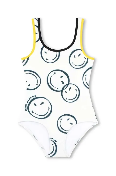 Dječji jednodijelni kupaći kostim Marc Jacobs boja: bež
