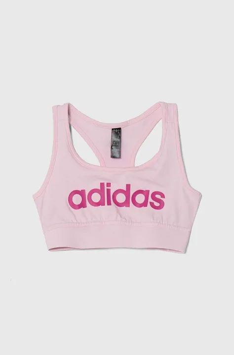 adidas sutien sport fete culoarea roz