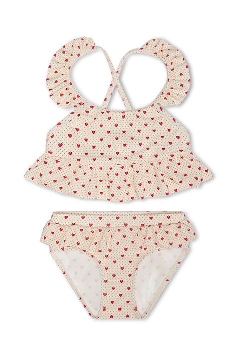 That's mine costum de baie pentru copii din două piese Saga culoarea bej