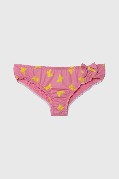 Детские купальные трусы United Colors of Benetton цвет розовый