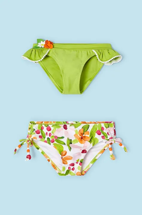 Koupací kalhotky pro miminka Mayoral 2-pack zelená barva