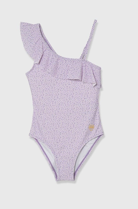 Guess costum de baie dintr-o bucată pentru copii culoarea violet