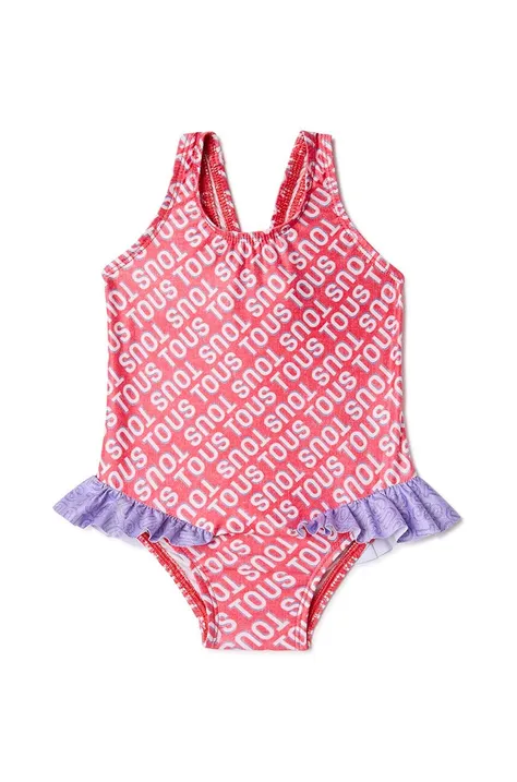 Jednodielne detské plavky Tous fialová farba