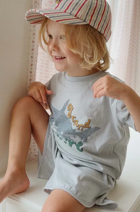 Детская хлопковая пижама Konges Sløjd с принтом