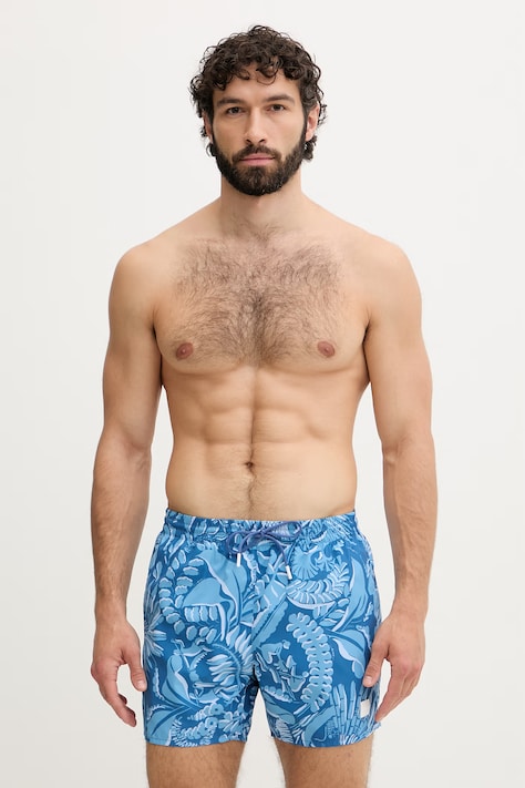 BOSS plavecké šortky pánske Piranha modré 50508844