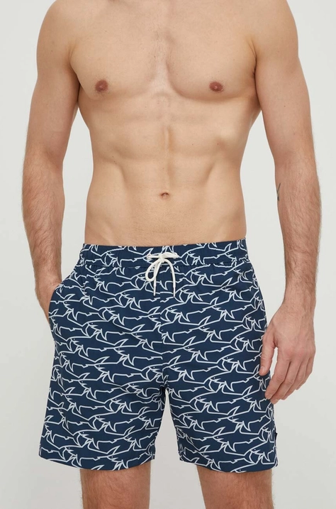 Paul&Shark pantaloncini da bagno colore blu navy