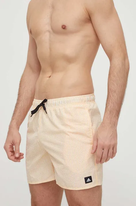 Kratke hlače za kupanje adidas boja: narančasta, IR6205