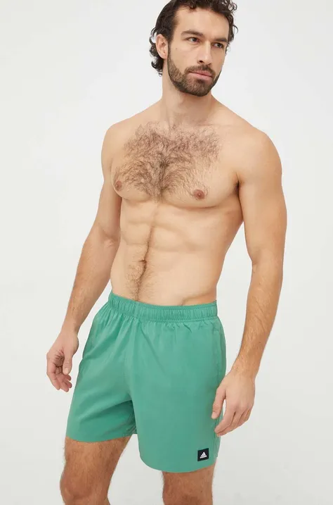 Kratke hlače za kupanje adidas Performance Solid CLX boja: zelena