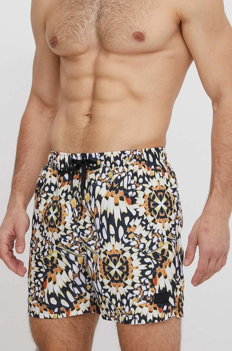 Joop! pantaloni scurti de baie Eagle Beach culoarea galben, 30040983 10017355