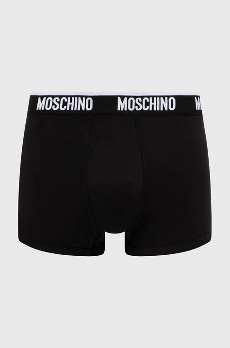 Moschino Underwear bokserki 2-pack męskie kolor czarny 241V1A13144406