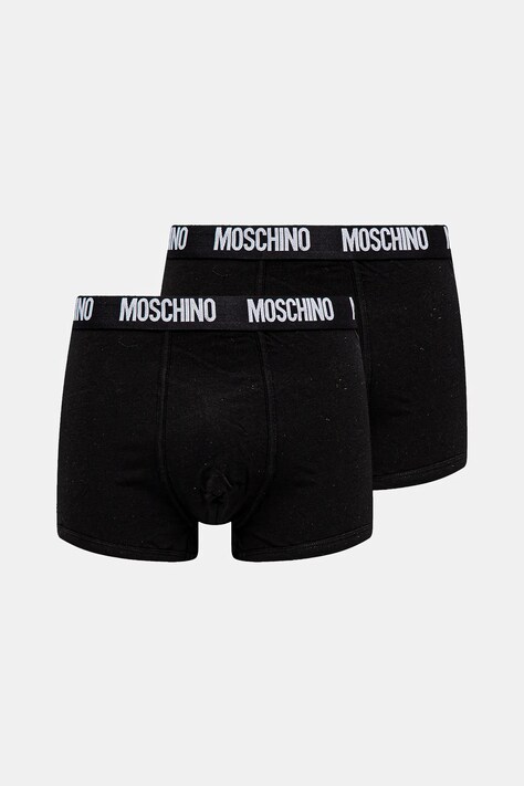 Боксеры Moschino Underwear 2 шт мужские цвет чёрный 241V1A13894301