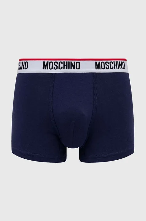 Moschino Underwear bokserki 2-pack męskie kolor granatowy 241V1A13944300
