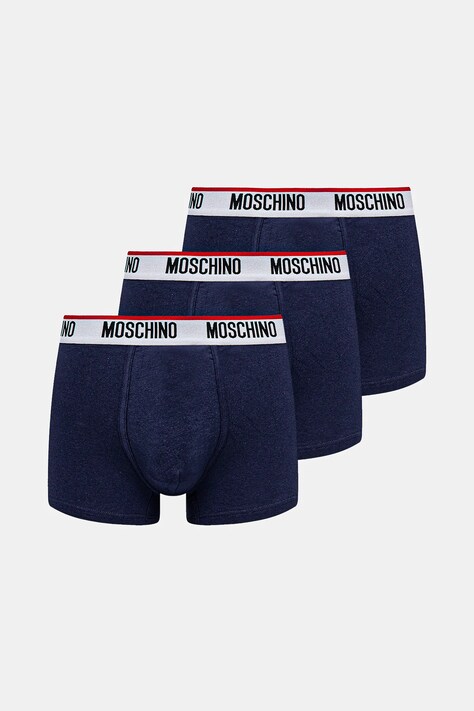 Боксеры Moschino Underwear 3 шт мужские цвет синий 241V1A13954300