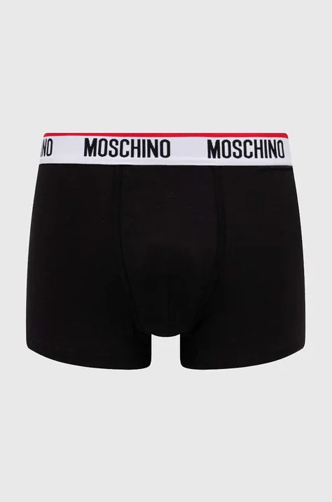 Moschino Underwear bokserki 3-pack męskie kolor czarny 241V1A13954300