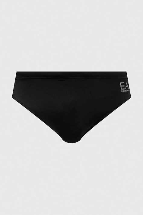 EA7 Emporio Armani kąpielówki kolor czarny