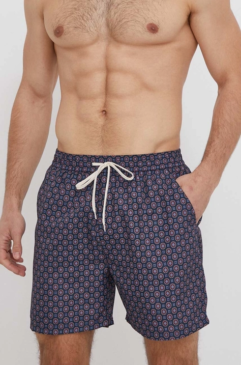 Les Deux pantaloncini da bagno colore blu navy