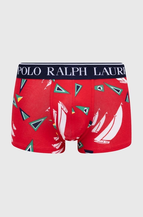 Боксеры Polo Ralph Lauren мужские цвет красный