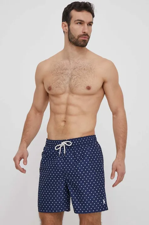 Polo Ralph Lauren pantaloni scurți de baie culoarea bleumarin, 710936407