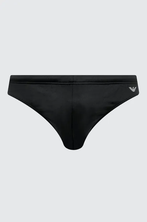 Plavky Emporio Armani Underwear čierna farba