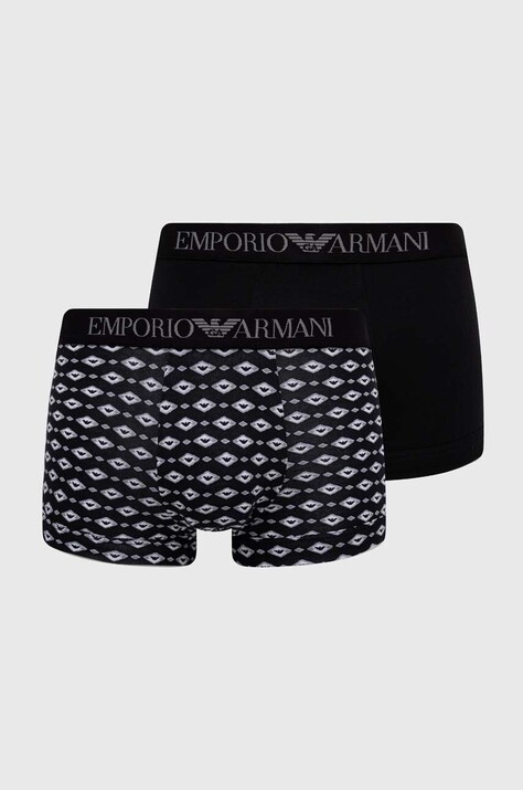 Μποξεράκια Emporio Armani Underwear 2-pack 0 χρώμα: μαύρο 111210 4R504