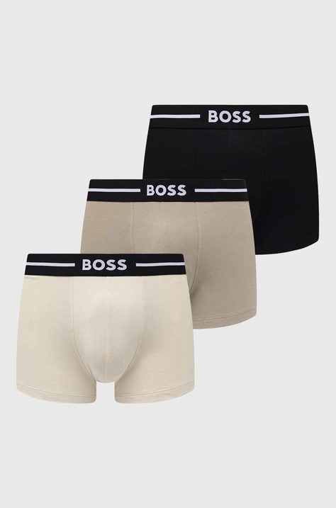 Boksarice BOSS 3-pack moški