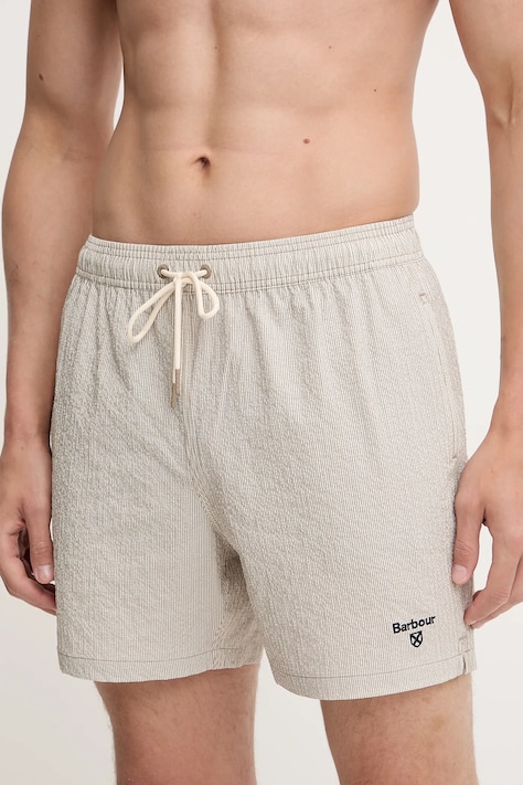Barbour szorty kąpielowe kolor beżowy