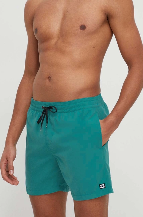 Billabong pantaloni scurti de baie culoarea verde