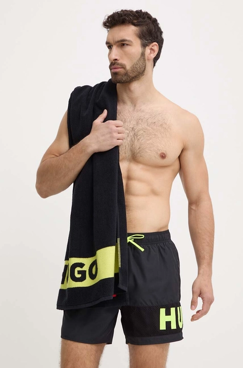 HUGO pantaloni scurți de baie culoarea negru, 50515502