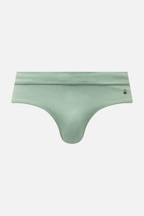 Plavky United Colors of Benetton zelená barva, 3L036S004