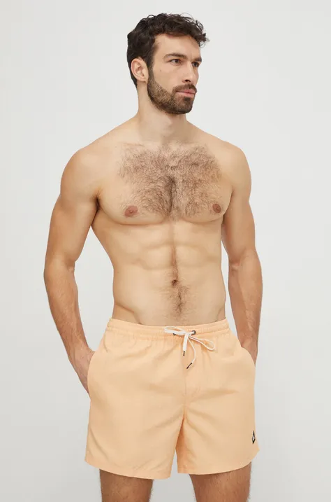 Kratke hlače za kupanje Quiksilver boja: narančasta