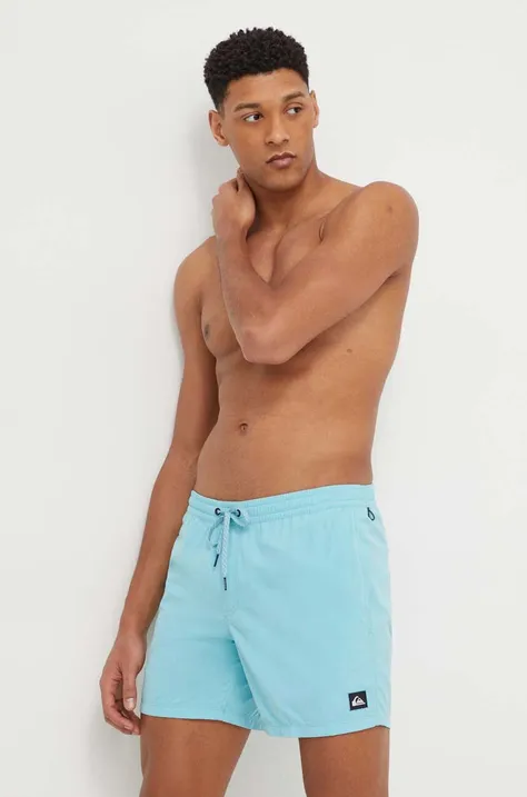 Kratke hlače za kupanje Quiksilver boja: tirkizna